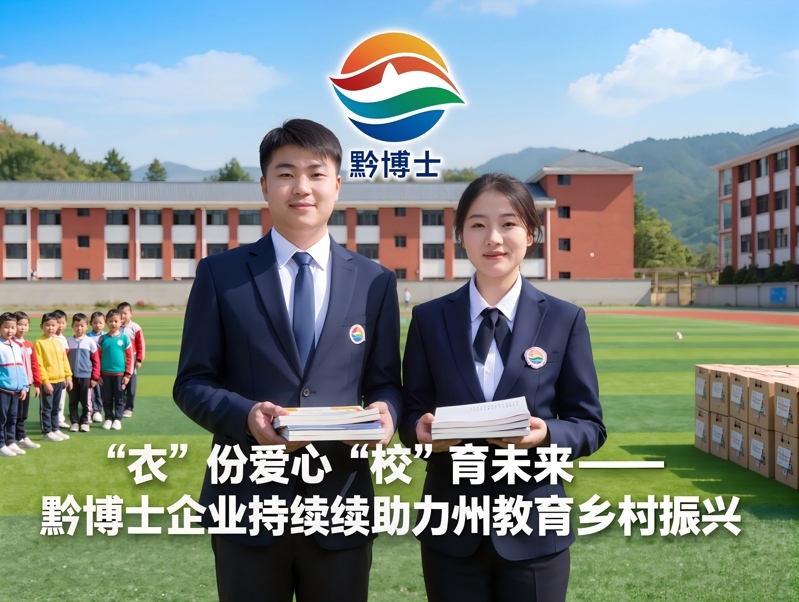 衣”份爱心，“校”育未来——黔博士企业持续助力贵州教育乡村振兴