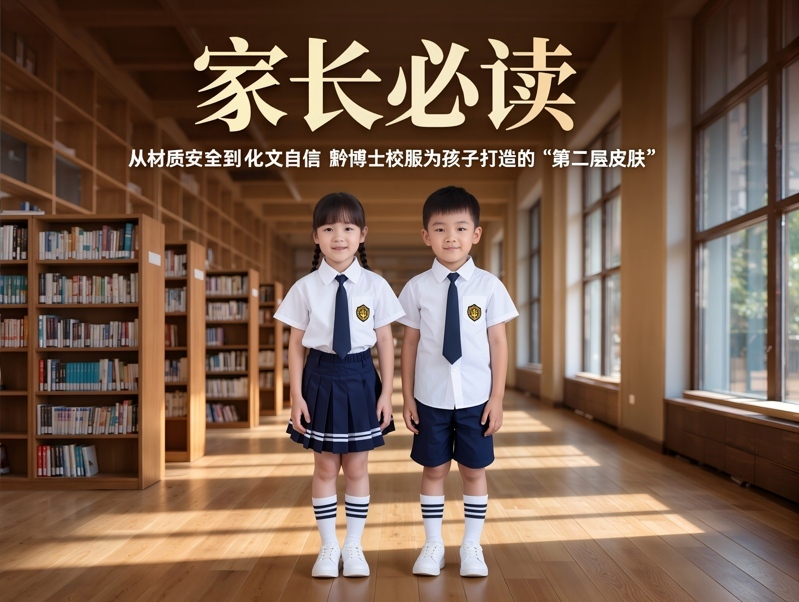 家长必读：从材质安全到文化自信，黔博士校服为孩子打造的“第二层皮肤”